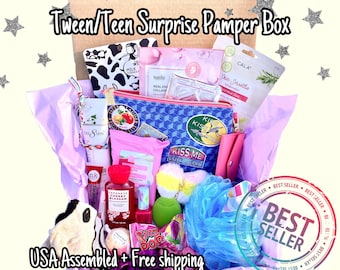 Surprise Pamper Box, Self Care Box/Kit, Mystery Spa Box, Self Care Gifts (Perfect for Gifts) Birthday Gift, Girly gifts FREE SHIPPING