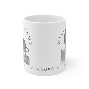Caneca de café Aslan selvagem não domesticado