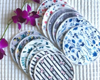 Reusable Breast Pads - Eco-Friendly and Washable Nursing Pads for Sustainable Breastfeeding Mums - Pick your Number of Pairs
