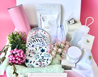 Breastfeeding Hamper for New Mums - Organic Gift Box for New Mums - Baby Shower Gift -  Nursing Self Care Package - Postpartum Gift Basket