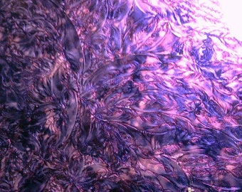 SHEET GLASS - Purple Violet Van Gogh Stained Glass Supply  V23