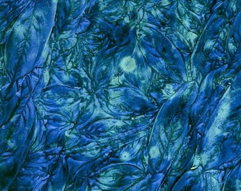 SHEET - Blue & Bluegreen Van Gogh Glass Supply  V19