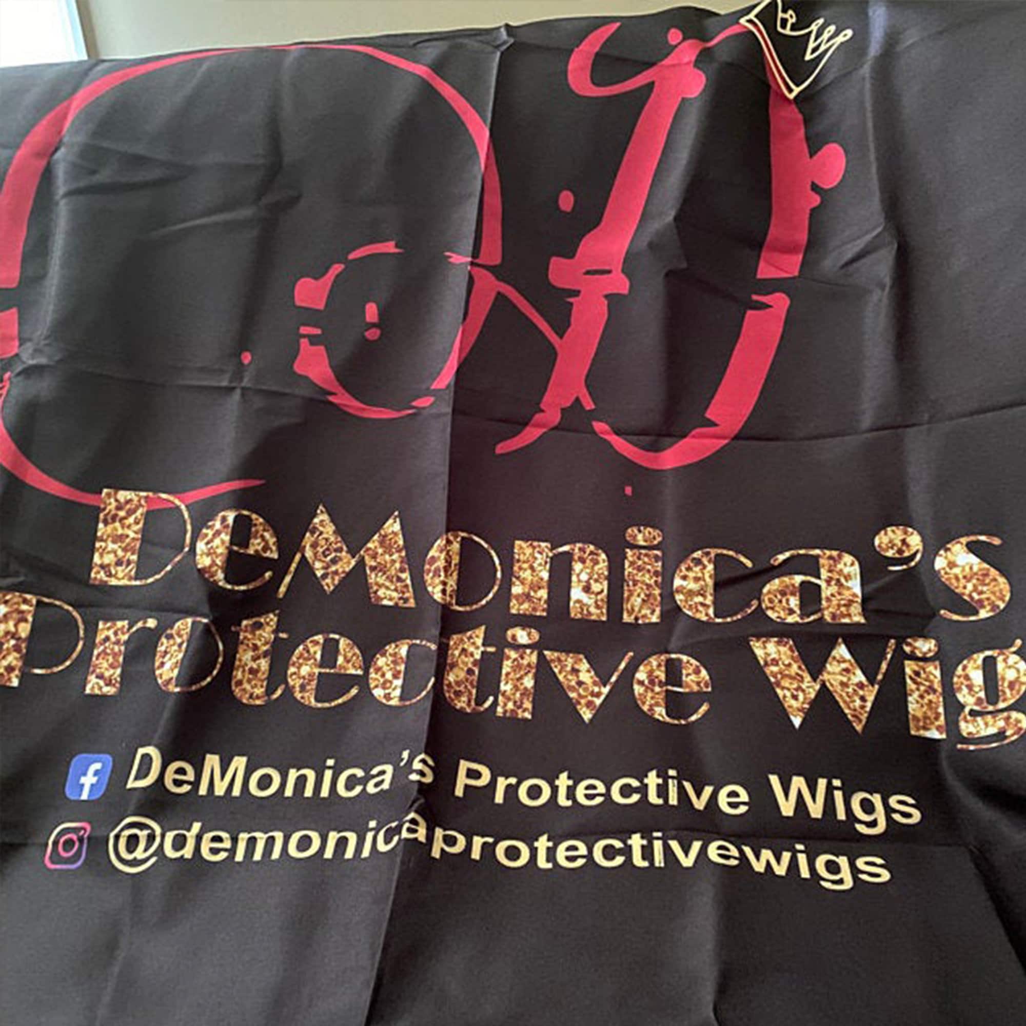 Custom Table Runner printed with business logo table cloth Etsy