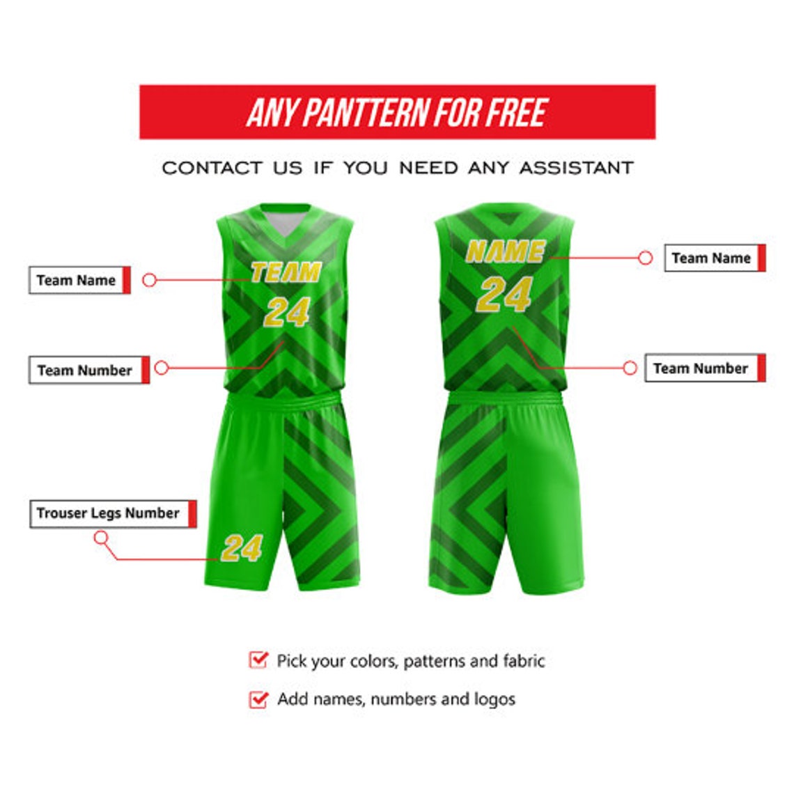 Custom Basketball Uniform Personalize Basketball Jersey for Etsy