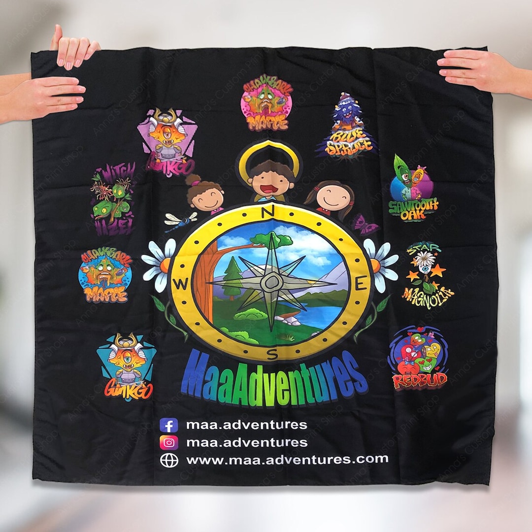 Custom Logo Table Runner Personalized Business Table Runner Etsy