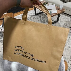 Custom Printed Non Woven Tote Bags for Wedding Gift Bags Shopping Bag Reusable Grocery Bags Eco Friendly Market Bag image 9