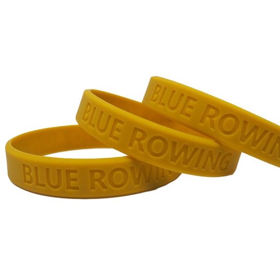 Amazon.com : Personalized Silicone Wristbands Bulk with Text Message Custom  Rubber Bracelets Customized Rubber Band Bracelets for Events,  Motivation,Fundraisers, Awareness,Sky Blue : Office Products