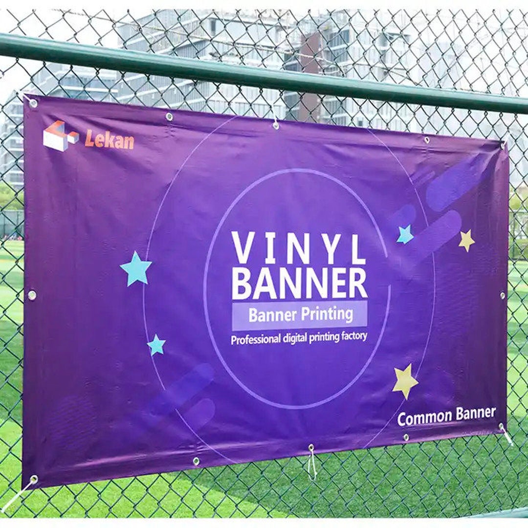 Custom Vinyl Material Banners Print of Any Size and Color, Suitable for