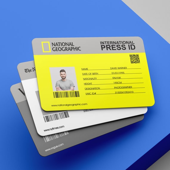 International Teacher Id Card