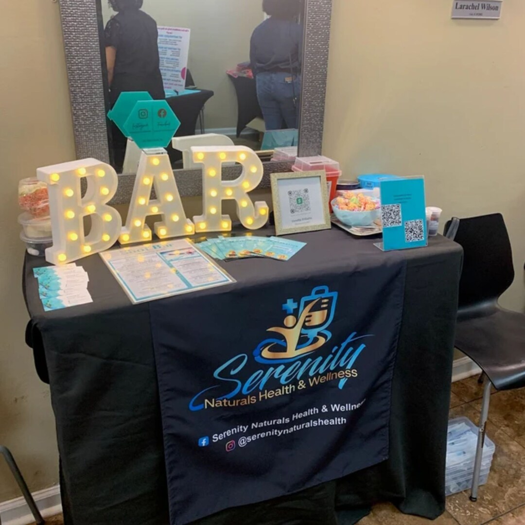 Custom Craft Fair Table Runner With Rush Next Day Printing Etsy