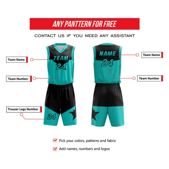 Last Design Fashion Sublimation Youth Basketball Wear Uniform