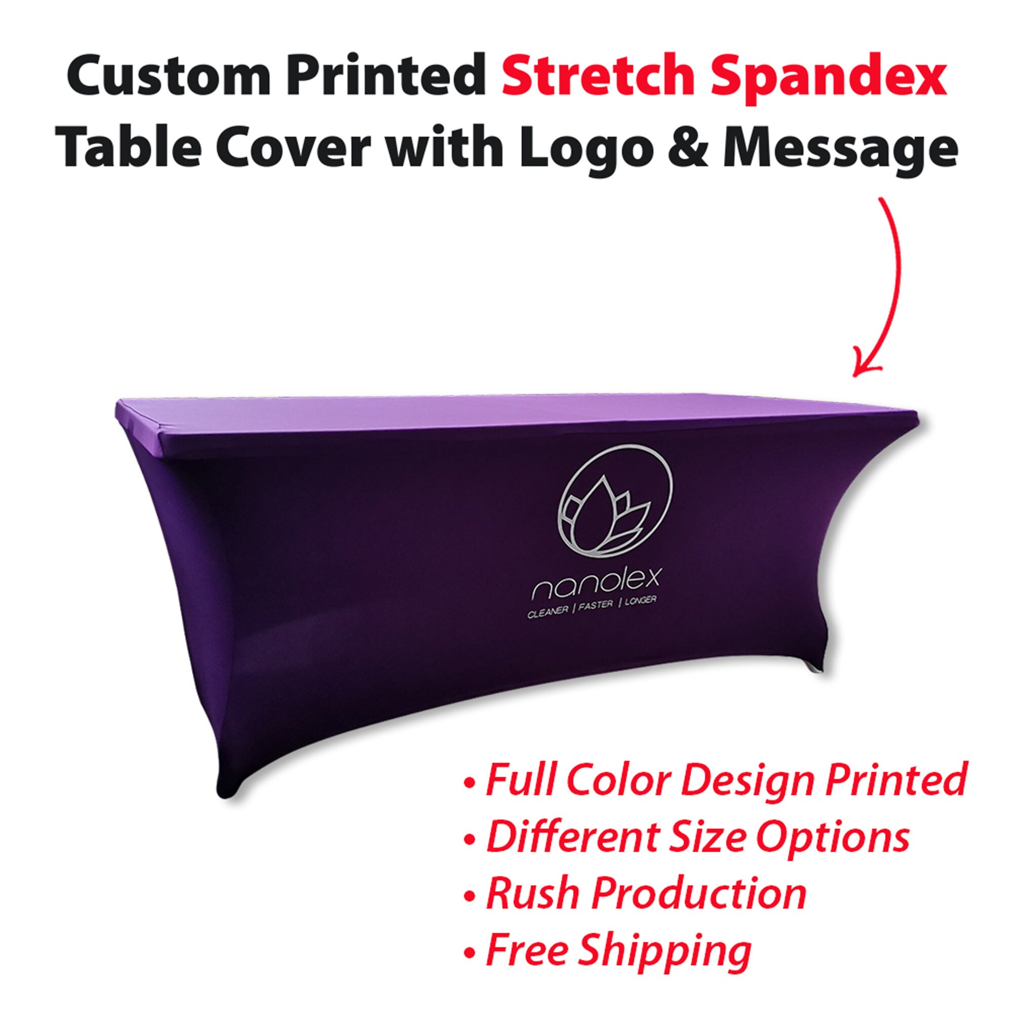 Customized Spandex Tablecloth Etsy