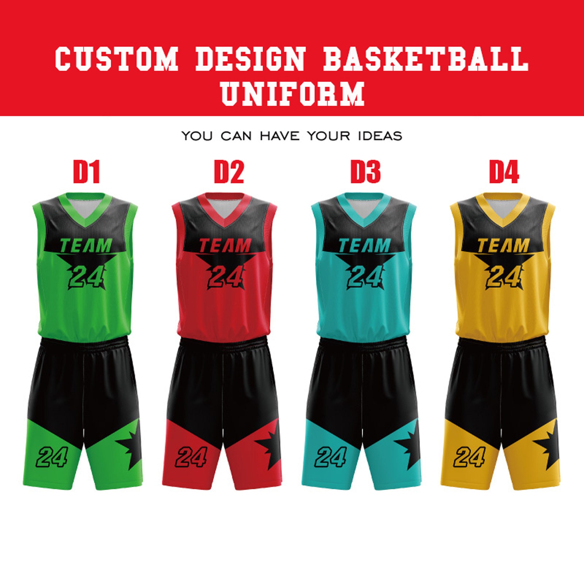 Diseño de equipaciones de baloncesto personalizadas