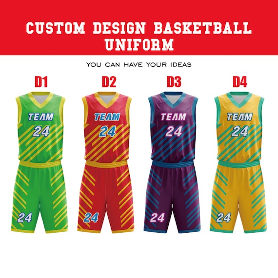 Customized Basketball Uniform BB-1 Jersey Only / Style-1 / Moderate