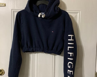 tommy hilfiger crop top jacket