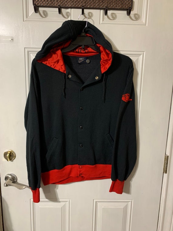 Vintage 80s Nike Air Jordan Hoodie Size XL