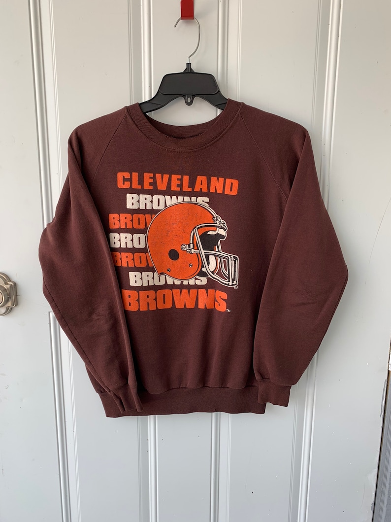 Vintage 80s Brown Cleveland T-shirt Size L