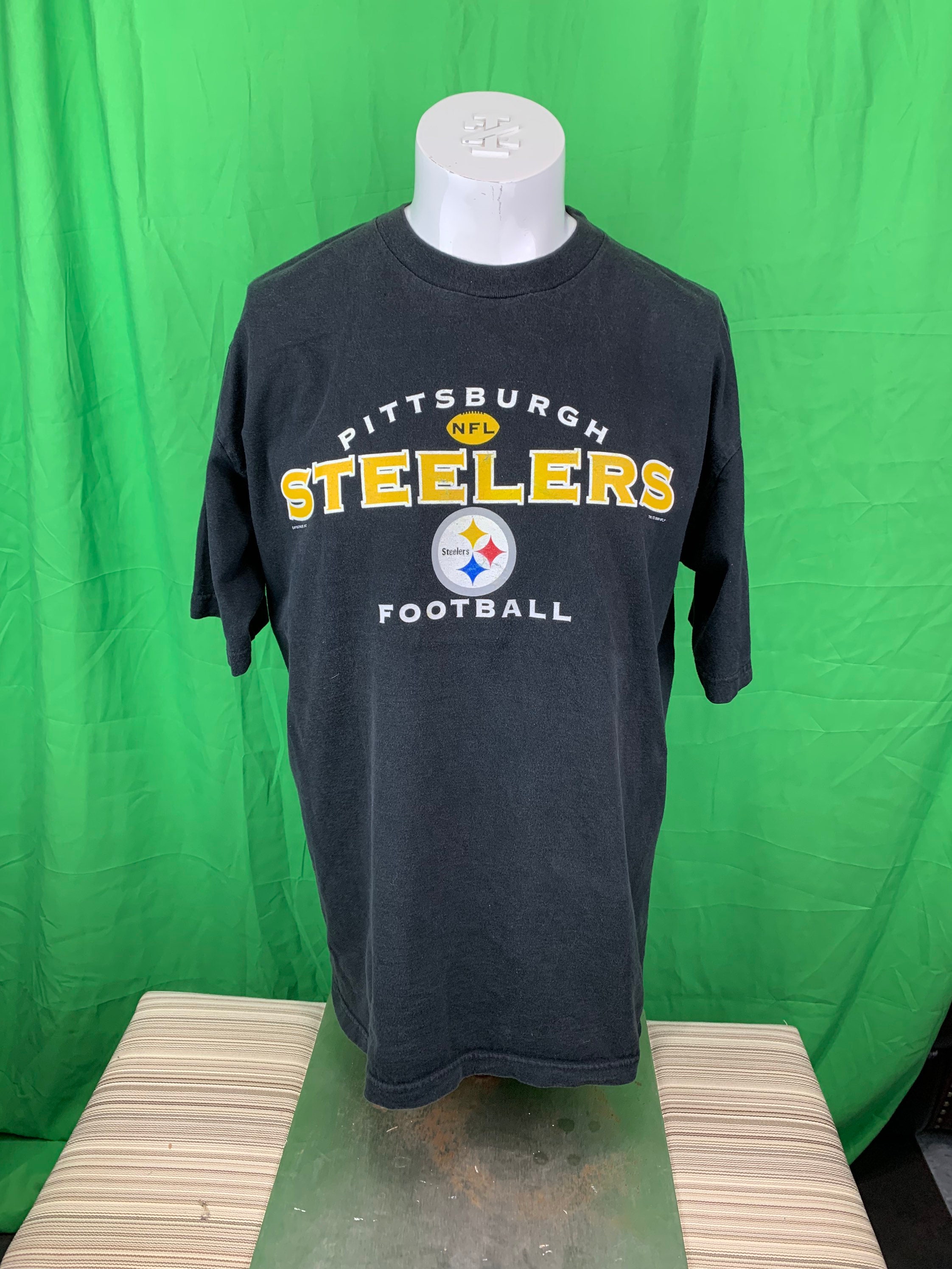 Vintage 00s Pittsburgh Steelers Football T-shirt Size L | Etsy