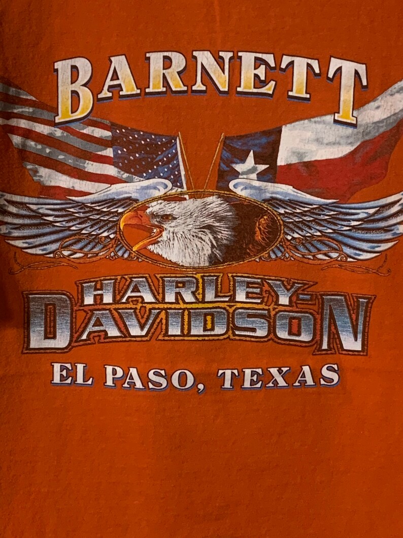 Vintage Harley Davidson T-shirt El Paso TX Size XL