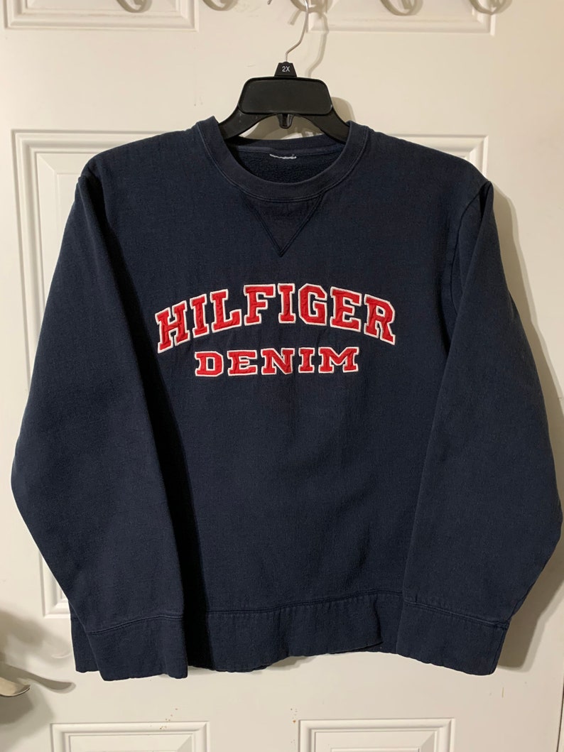 Vintage Tommy Hilfiger Denim Sweatshirt size M-L