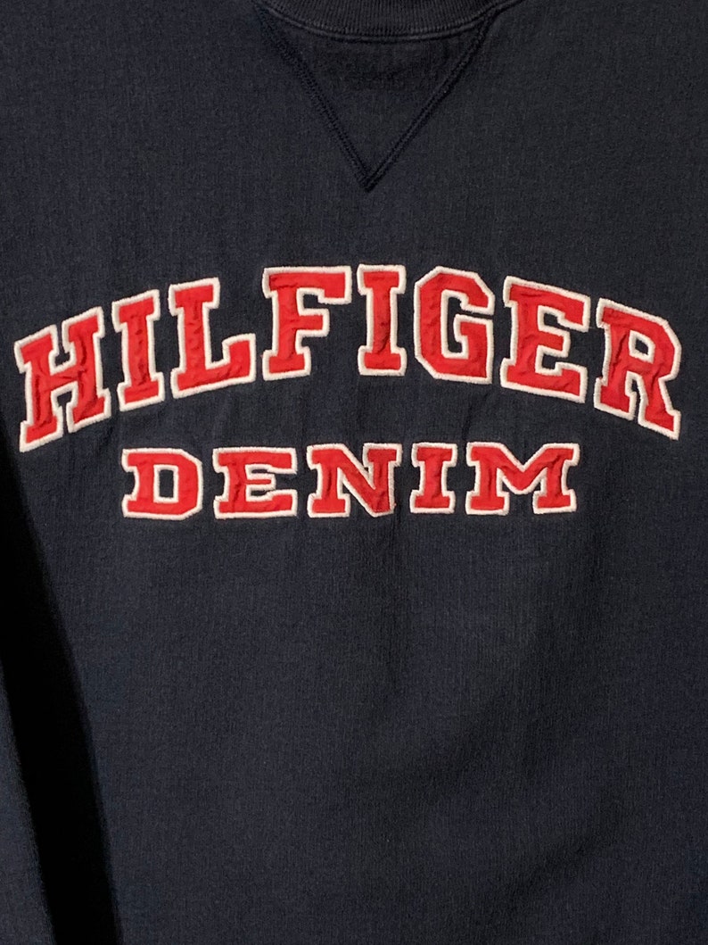 Vintage Tommy Hilfiger Denim Sweatshirt size M-L