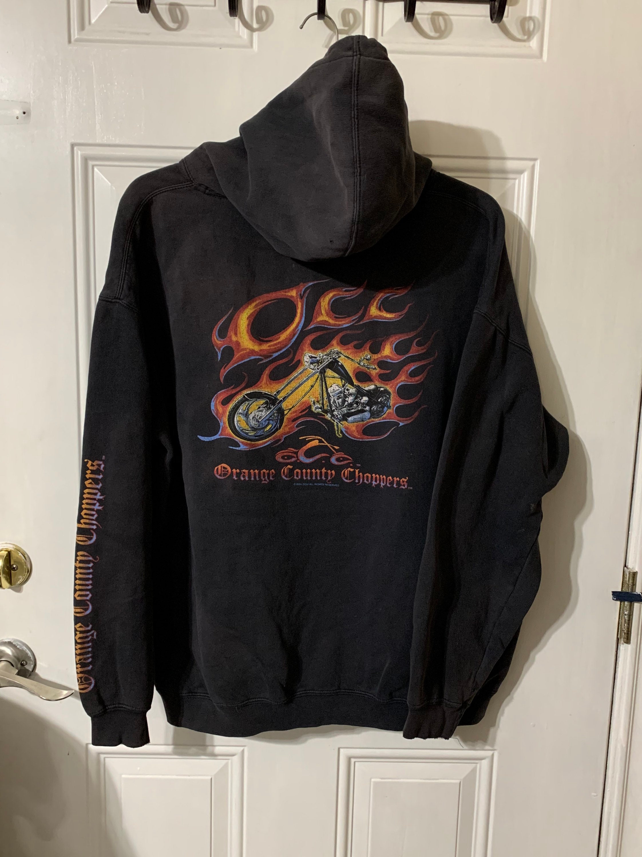 Vintage Orange County Choppers Hoodie Size XXL Etsy