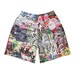 Men's Graphic Short Shorts 6.5” inseam Track Shorts Mesh Pocket Trunks Men Gym Shorts Street Fashion Shorts