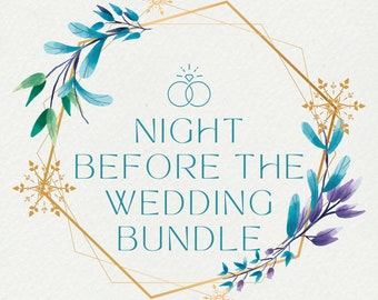 Comfort Character Digital Wedding Bundle