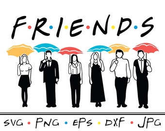 Free Free Friends Tv Show Svg Bundle 659 SVG PNG EPS DXF File