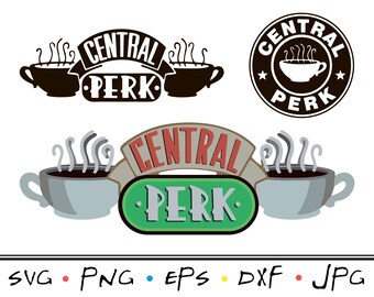 Central Perk Starbucks Svg Etsy