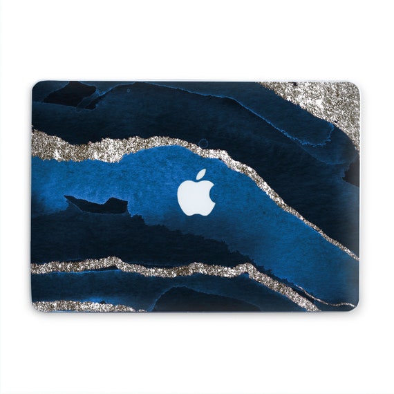 Marble and gold macbook pro case online