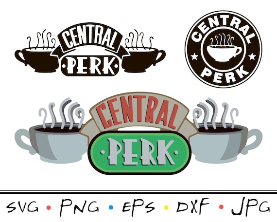 Central Perk SVG, PNG, PDF, Coffee Shop SVG, Friends SVG