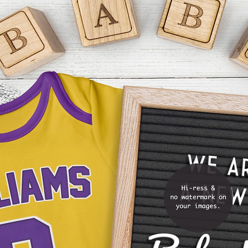 Basketball Baby Pregnancy Announcement for Social Media LA Etsy
