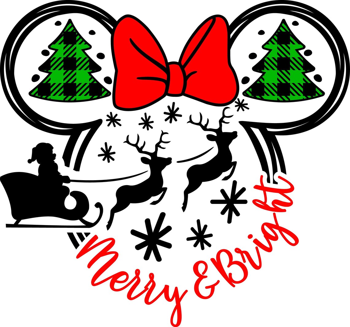 Disney Christmas Decals Part 2 Etsy