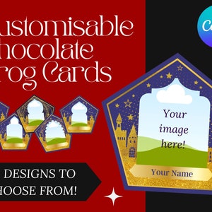 Cartes personnalisables chocogrenouille