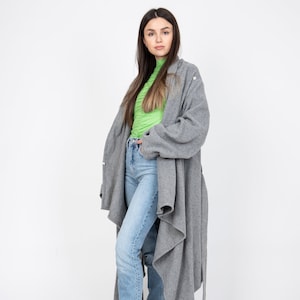Winter Warm Coat/Cozy Jacket/Warm Coat/Plus Size Coat/Wool Cashmere Coat/Winter Elegant Coat/Fashion Jacket/Winter Wool Coat/Eco Coat/AE381