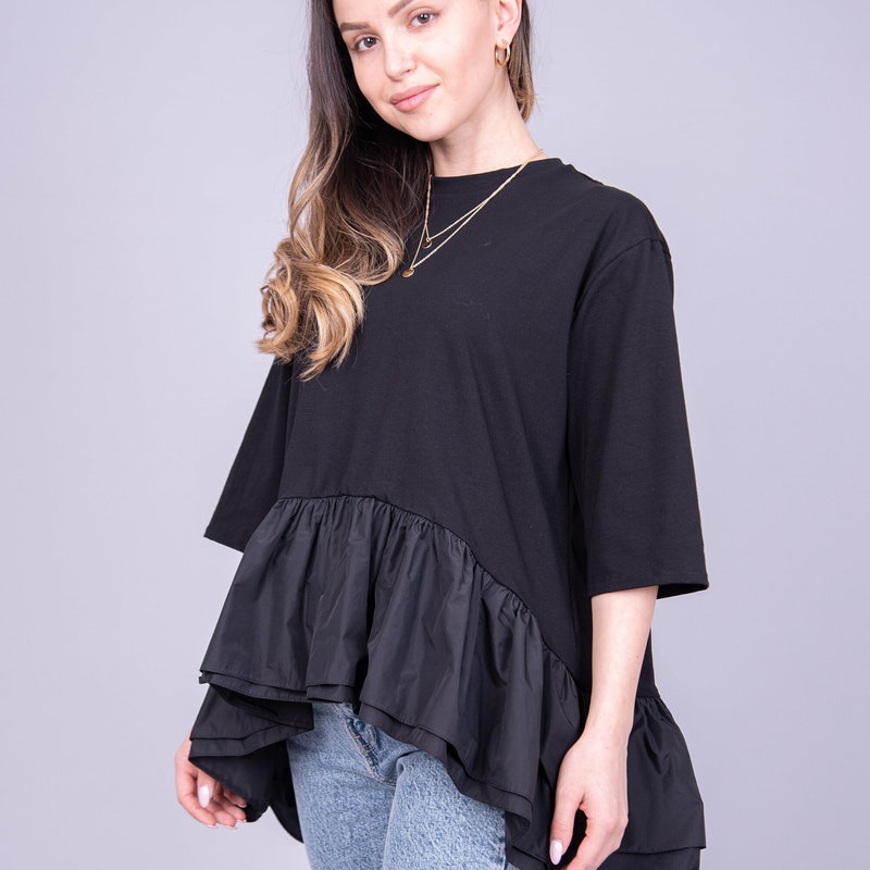 'Crinckled Taffetà' blouse Shirt, blouse
