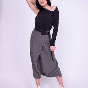 Harem Pants Women/Baggy Pants/Drop Crotch Pants/Harem Trousers/Tapered Pants/Wrap Pants/Casual Trousers/Cargo Pants/Women Harem Pants/AE255 image 1