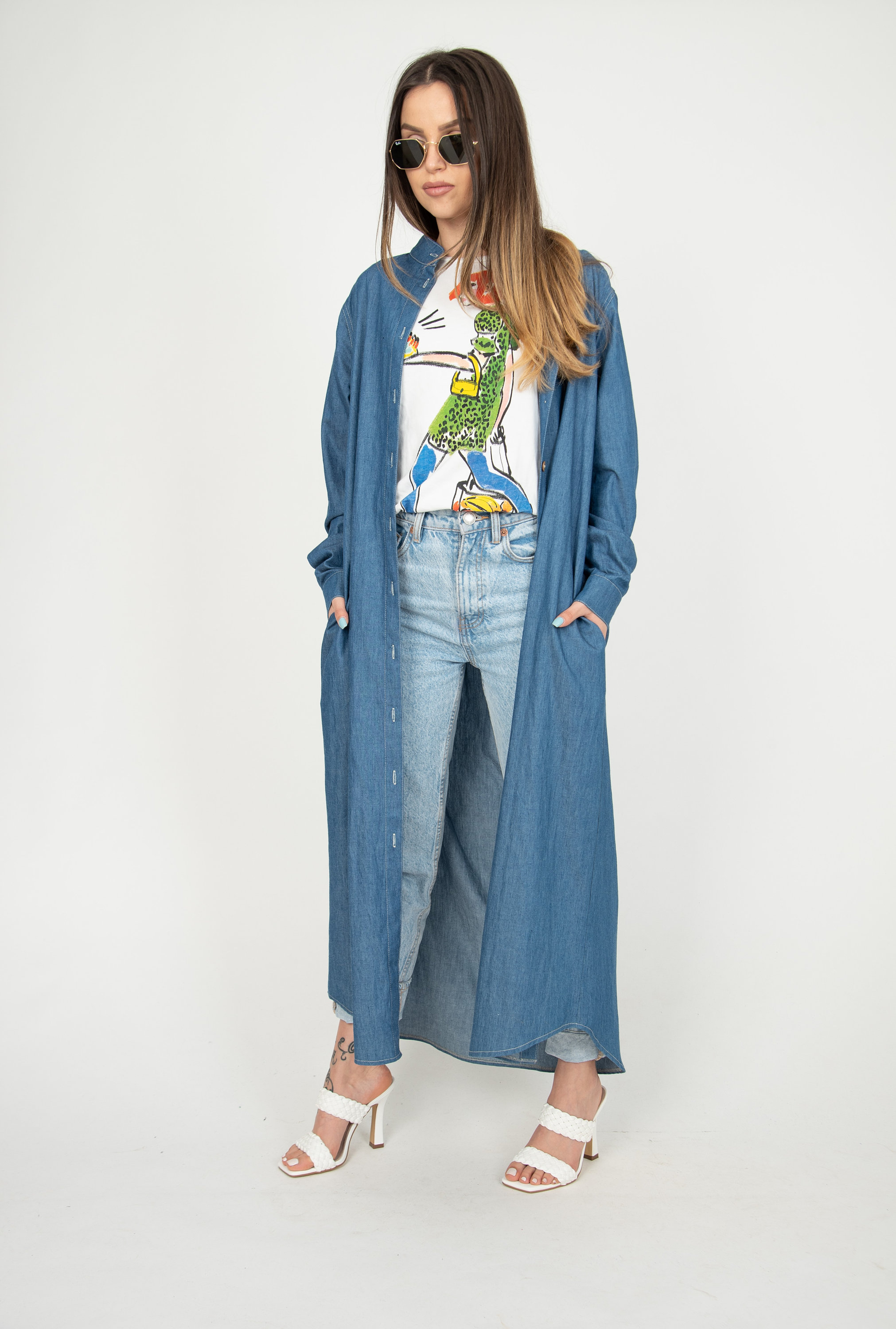 Amazon.com: Fnfmrfmr Women Classic Long Trench Coat Button