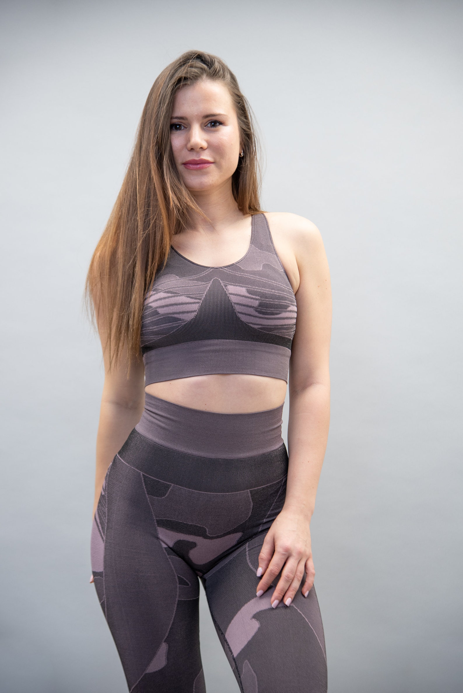 Camouflage Sports Bra/Gym Bra/Fitness Bra/Seamless Fitness Etsy