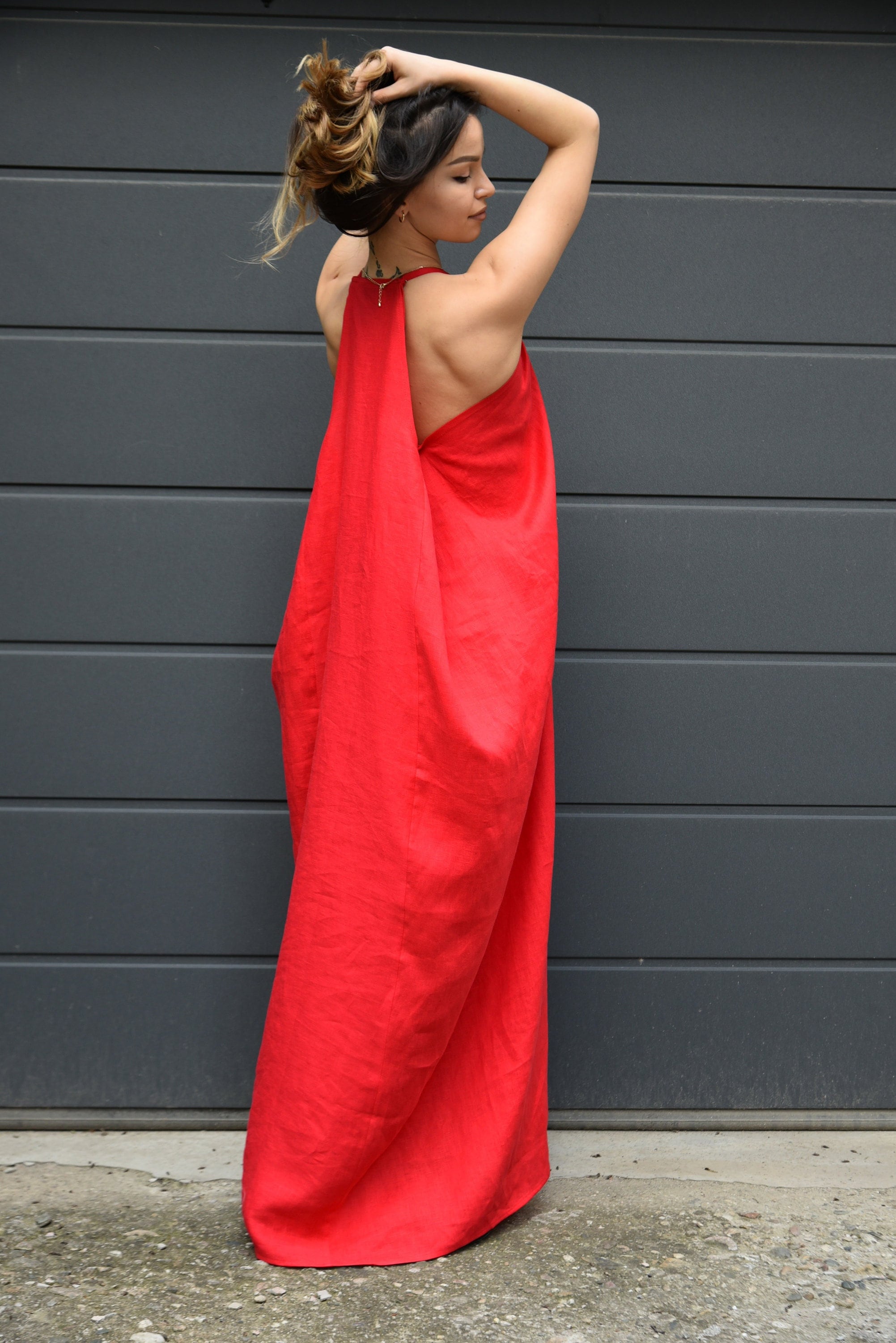 chinese dress ladies RELIGION Olsen Black Maxi Skirt