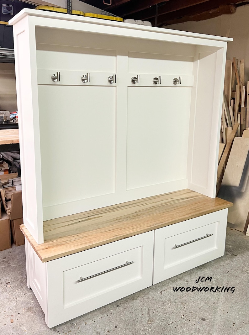Mudroom Bench With Optional Topper - Etsy
