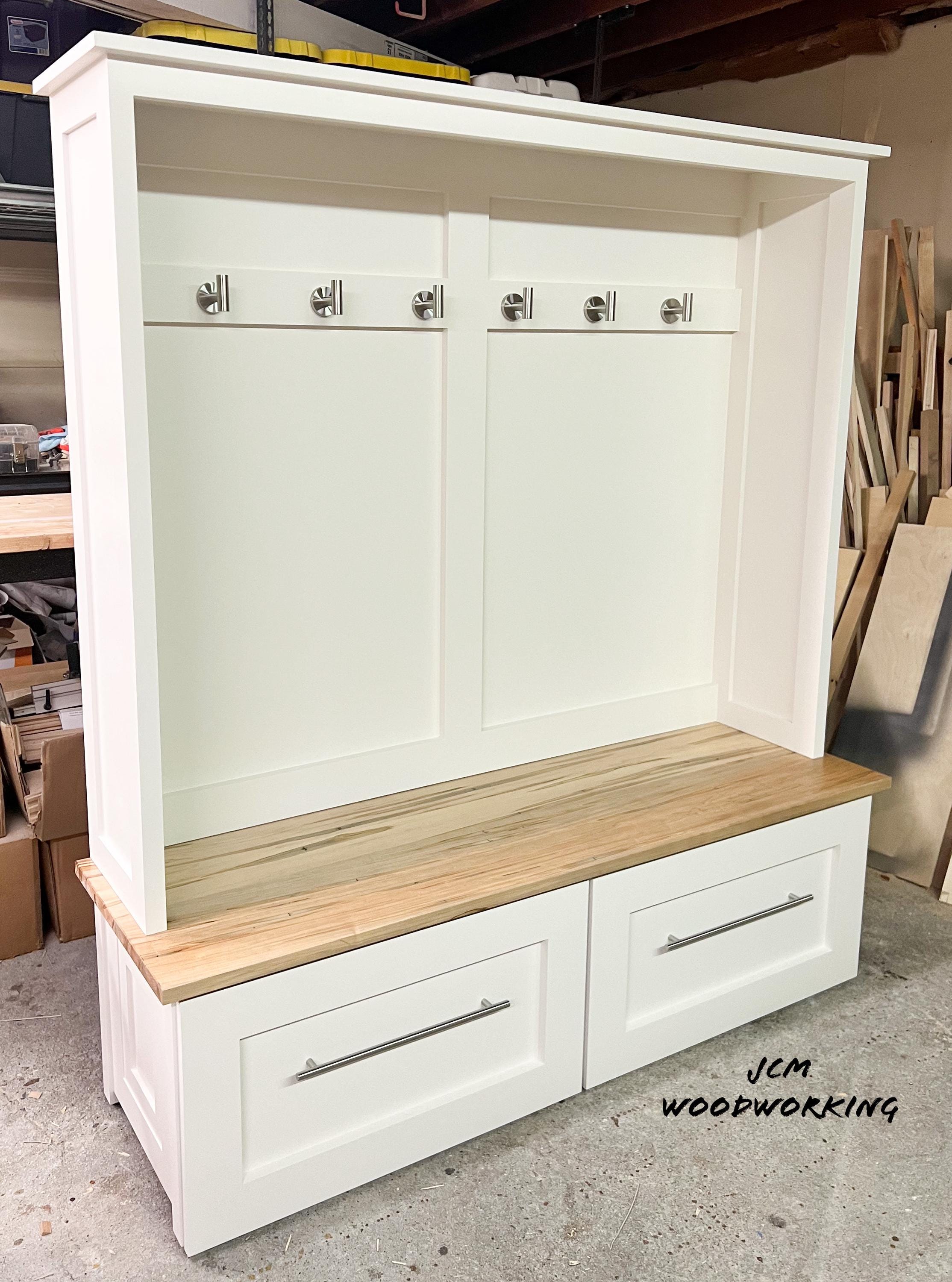 Mudroom Bench With Optional Topper - Etsy