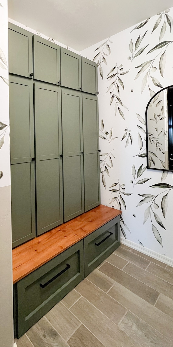 Mudroom Locker Storage System Laundry Room Organization Etsy Ireland