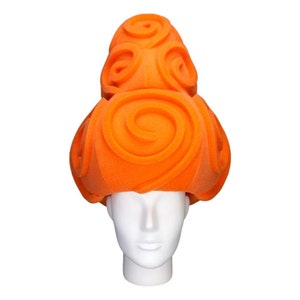 Foam Party Hats Foam Bun Wig - Photobooth Props - Foam Messy Bun Hair - Party Favors
