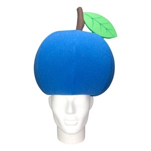 Foam Party Hats Blueberry Hat - Handmade Food Hat - Blueberry Party Hat - Blueberry Gifts Hat - Food Art Hat - Funny Food Gift