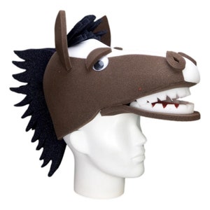 Sombreros de espuma para fiestas, sombrero grande de caballo, sombrero de caballo para regalo, sombrero de caballo para fiestas, sombrero de caballo hecho a mano, sombrero de caballo para adultos y niños, sombrero de caballo para disfraz.