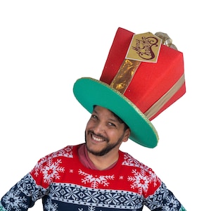 Funny santa hats outlet