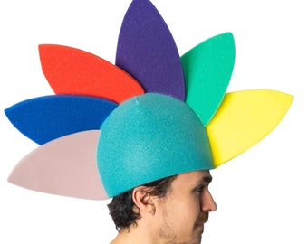Foam Party Hats Mohawk Wig - Costume Wigs - Photo Booth Props - Mohawk Warrior