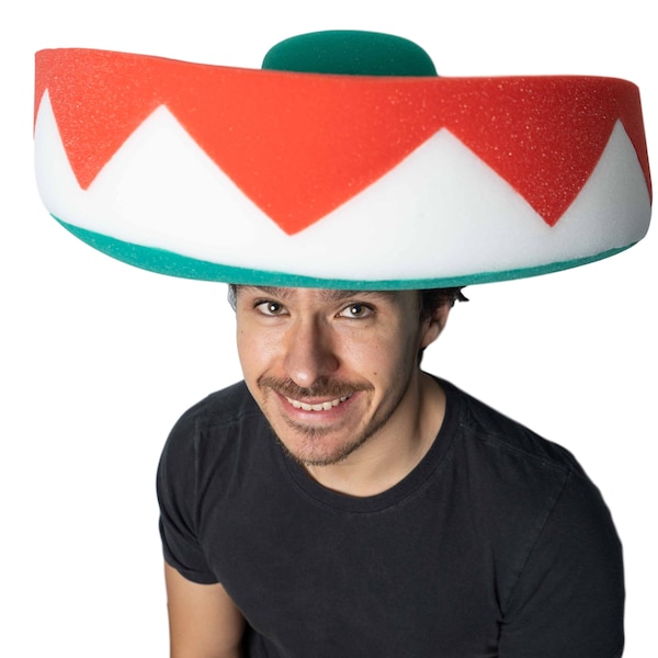 Mexicaanse hoed - Mexicaanse Sombrero hoed - Mexicaanse jurk hoed - Cinco de Mayo hoed - Taco's en Tequila hoed - Fiesta hoed